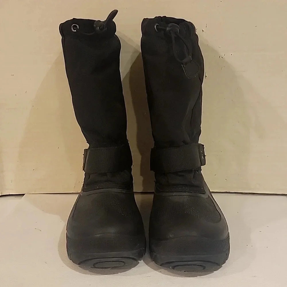 KAMIK BLACK WINTER‎ RAIN BOOTS (sz 5)
